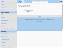 Tablet Screenshot of ips-online.biz